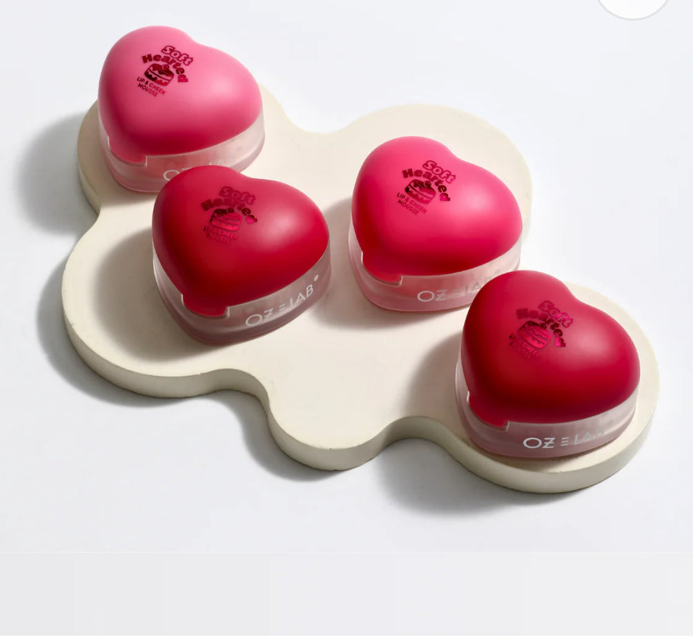Heart cheek and lip mousse