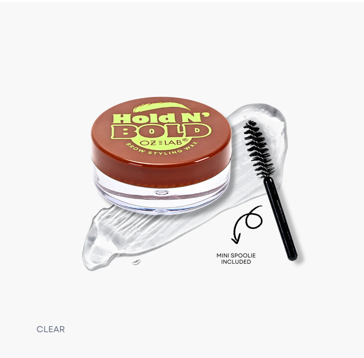 Brow styling wax