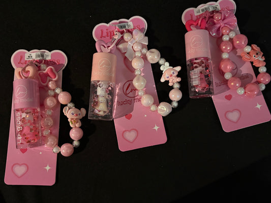 Lipgloss keychain